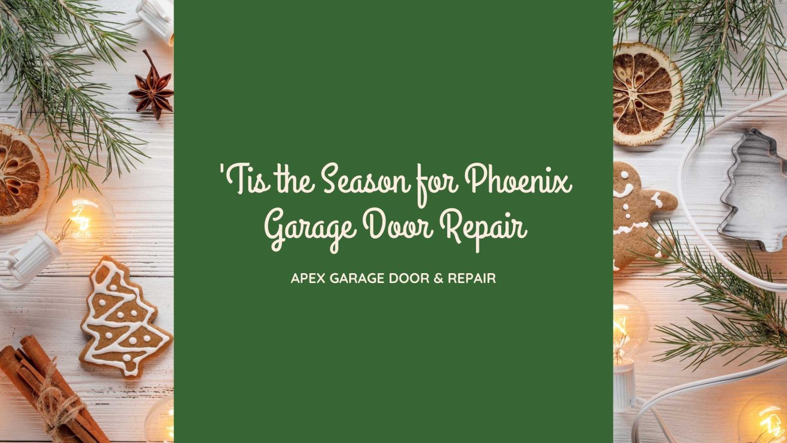 ‘Tis the Season for Phoenix Garage Door Repair