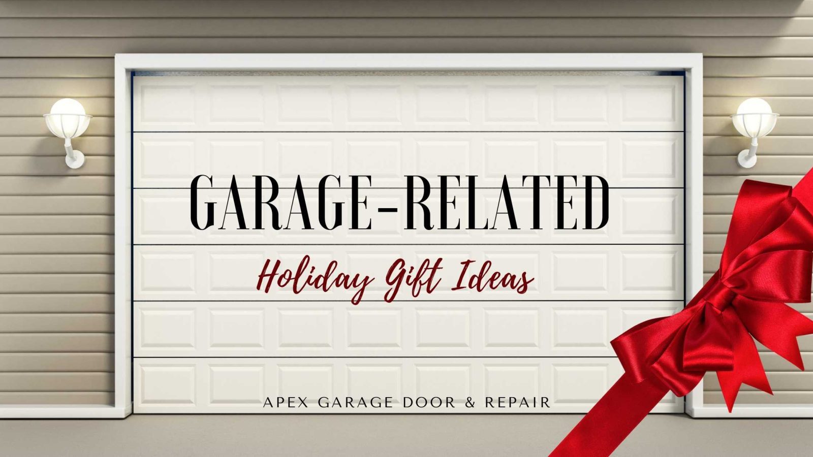 Garage-Related Holiday Gift Ideas
